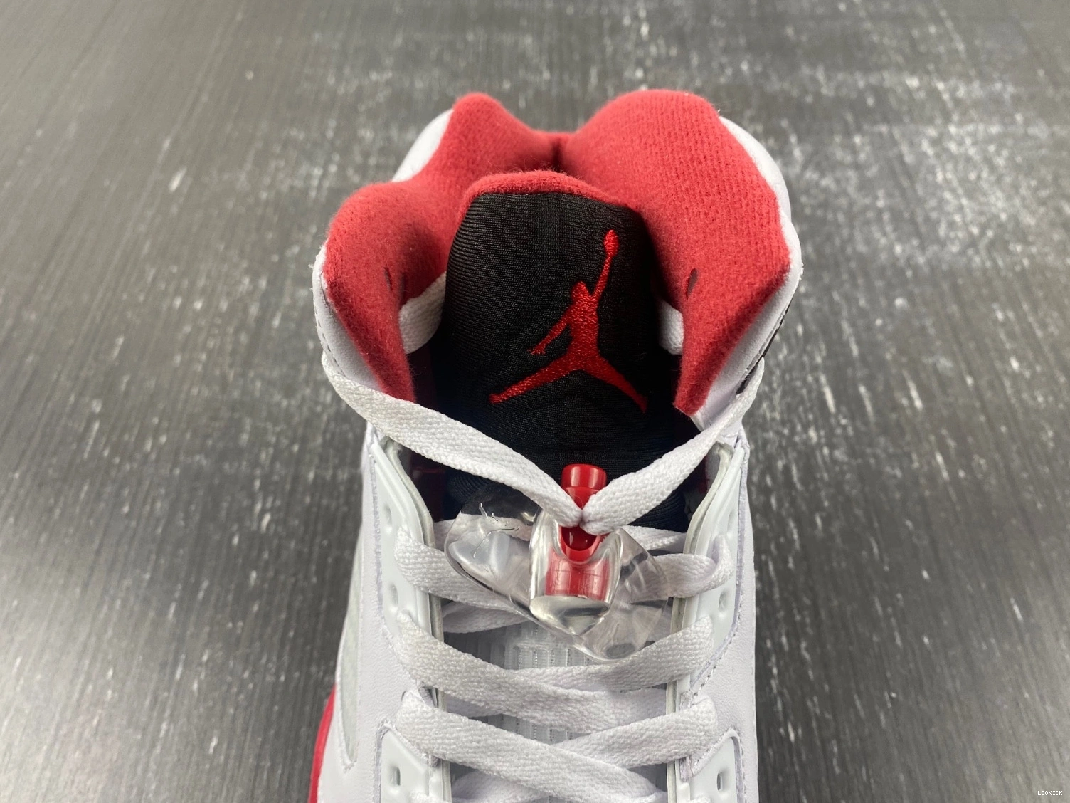 Rep  Retro 136027-120 Tongue Fire Red Men's (2013) 5 Jordan Black 0519
